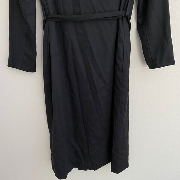 Vetta Capsule The Trench Black Coat Convertible Sleeveless Sz XS - Picture 11 of 15